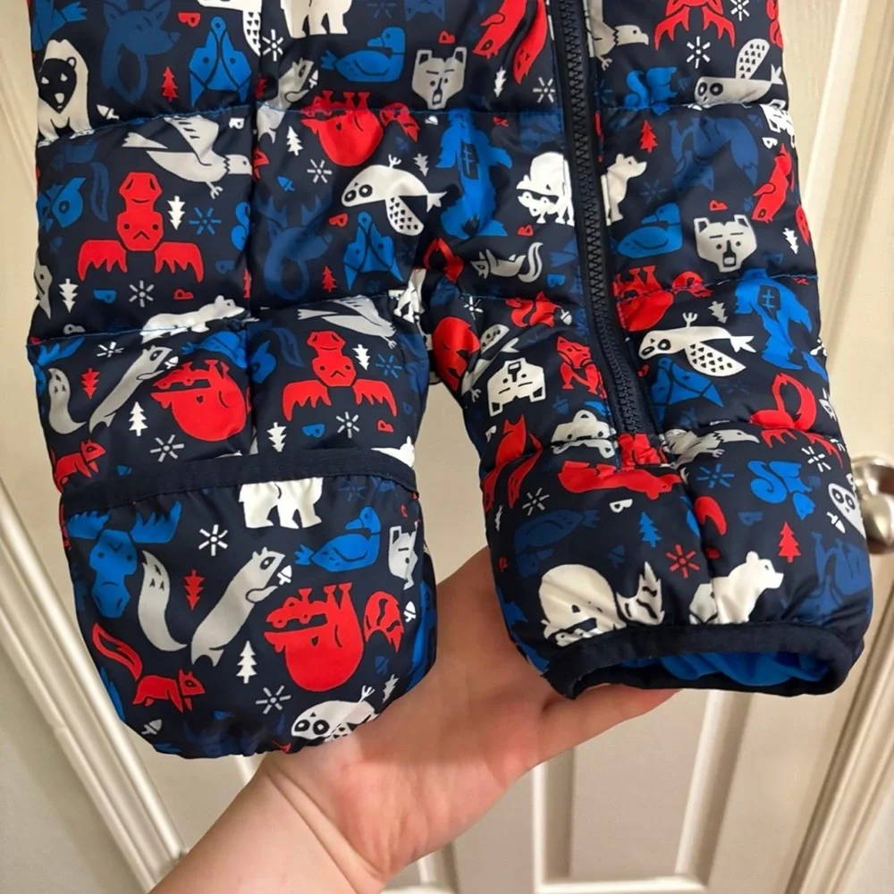 Columbia Infant Snowsuit with Animal Print